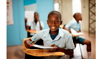 Completion rate for upper secondary education school age