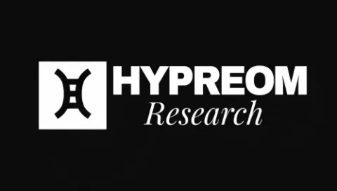 Hypreom Research pty Ltd logo written in white