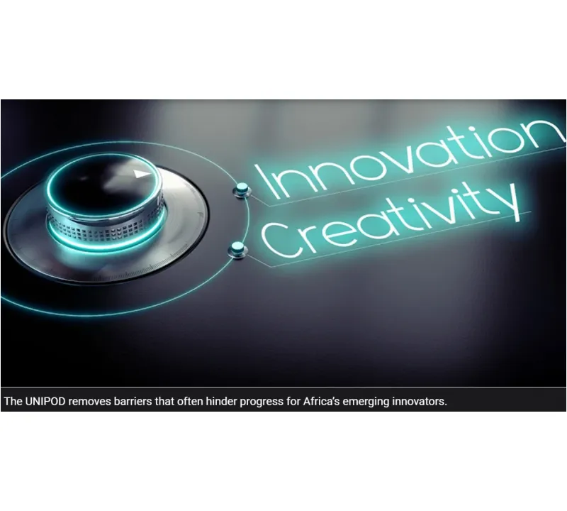 The UNIPOD removes barriers that often hinder progress for Africa’s emerging innovators.